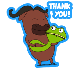 Crazy Animals Set sticker #349492