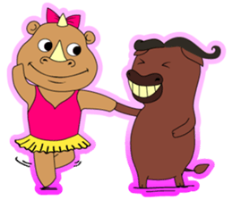 Crazy Animals Set sticker #349493