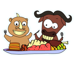 Crazy Animals Set sticker #349495