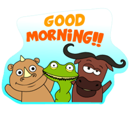 Crazy Animals Set sticker #349497