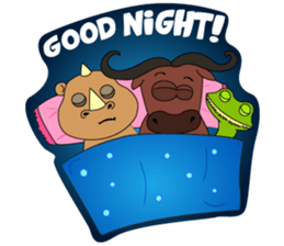 Crazy Animals Set sticker #349498