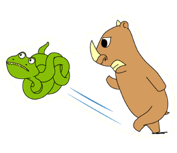 Crazy Animals Set sticker #349503