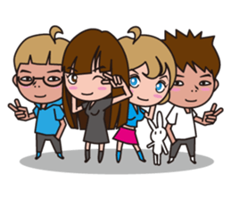 Stamp Friends Tess-part2 sticker #349615