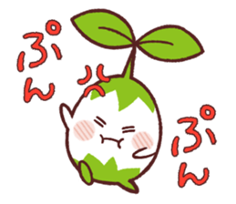 TANECHAN and Happy Begetables sticker #350042