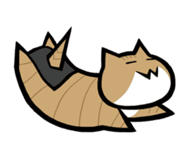 Riceball Cat sticker #350392