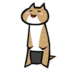 Riceball Cat sticker #350394