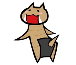 Riceball Cat sticker #350396