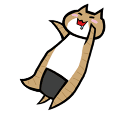Riceball Cat sticker #350397