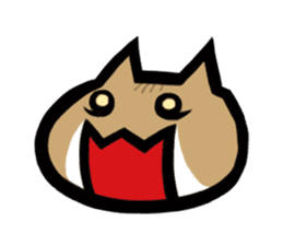 Riceball Cat sticker #350402