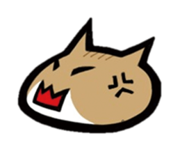 Riceball Cat sticker #350403