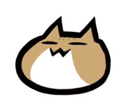 Riceball Cat sticker #350404