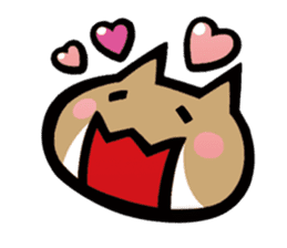 Riceball Cat sticker #350405