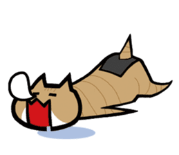 Riceball Cat sticker #350406