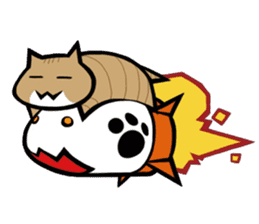 Riceball Cat sticker #350409