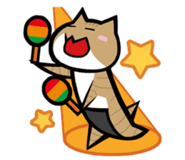 Riceball Cat sticker #350410