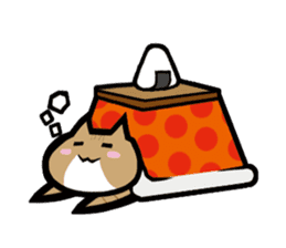 Riceball Cat sticker #350418