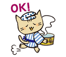 Manyo Club "Mr.Nukunukusan"stamp sticker #350429