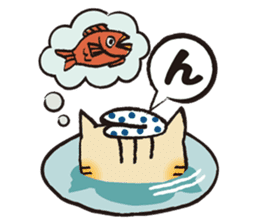 Manyo Club "Mr.Nukunukusan"stamp sticker #350444