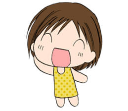 "Eri & Yu"s ordinary Day sticker #350798