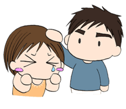 "Eri & Yu"s ordinary Day sticker #350822