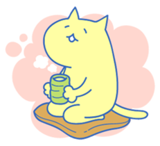 Lazy Cats Stamps sticker #351310