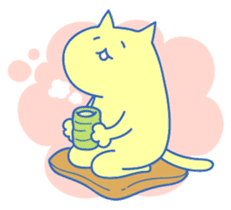 Lazy Cats Stamps sticker #351310