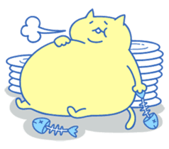 Lazy Cats Stamps sticker #351314