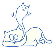 Lazy Cats Stamps sticker #351317