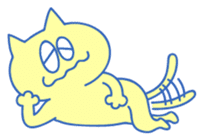 Lazy Cats Stamps sticker #351322