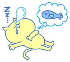 Lazy Cats Stamps sticker #351323