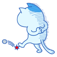 Lazy Cats Stamps sticker #351330