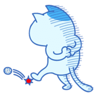 Lazy Cats Stamps sticker #351330