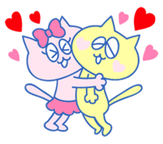 Lazy Cats Stamps sticker #351341