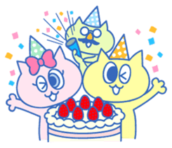 Lazy Cats Stamps sticker #351343