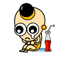 Ghost-Siam so cute sticker #351394