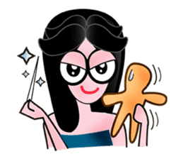 Ghost-Siam so cute sticker #351401