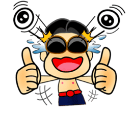 Ghost-Siam so cute sticker #351408