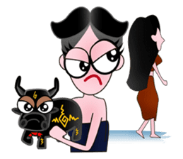 Ghost-Siam so cute sticker #351413