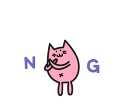 Space cat sticker #351748