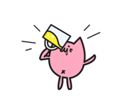 Space cat sticker #351753