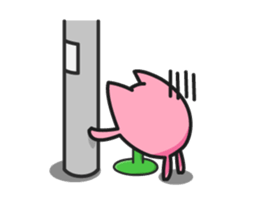 Space cat sticker #351754