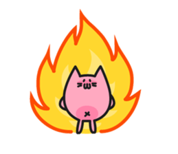 Space cat sticker #351755