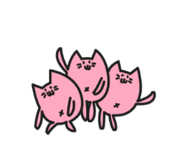 Space cat sticker #351756