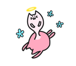 Space cat sticker #351764