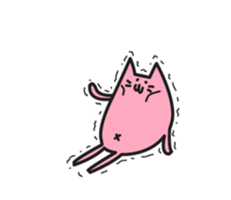 Space cat sticker #351775
