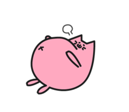 Space cat sticker #351776