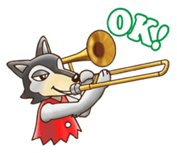 VIVA! Brass Band sticker #352234