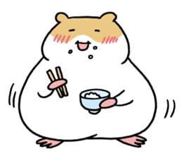 Hamster of my home sticker #352345