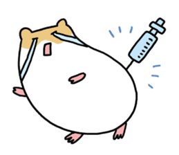 Hamster of my home sticker #352379