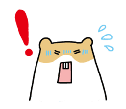 Hamster of my home sticker #352381